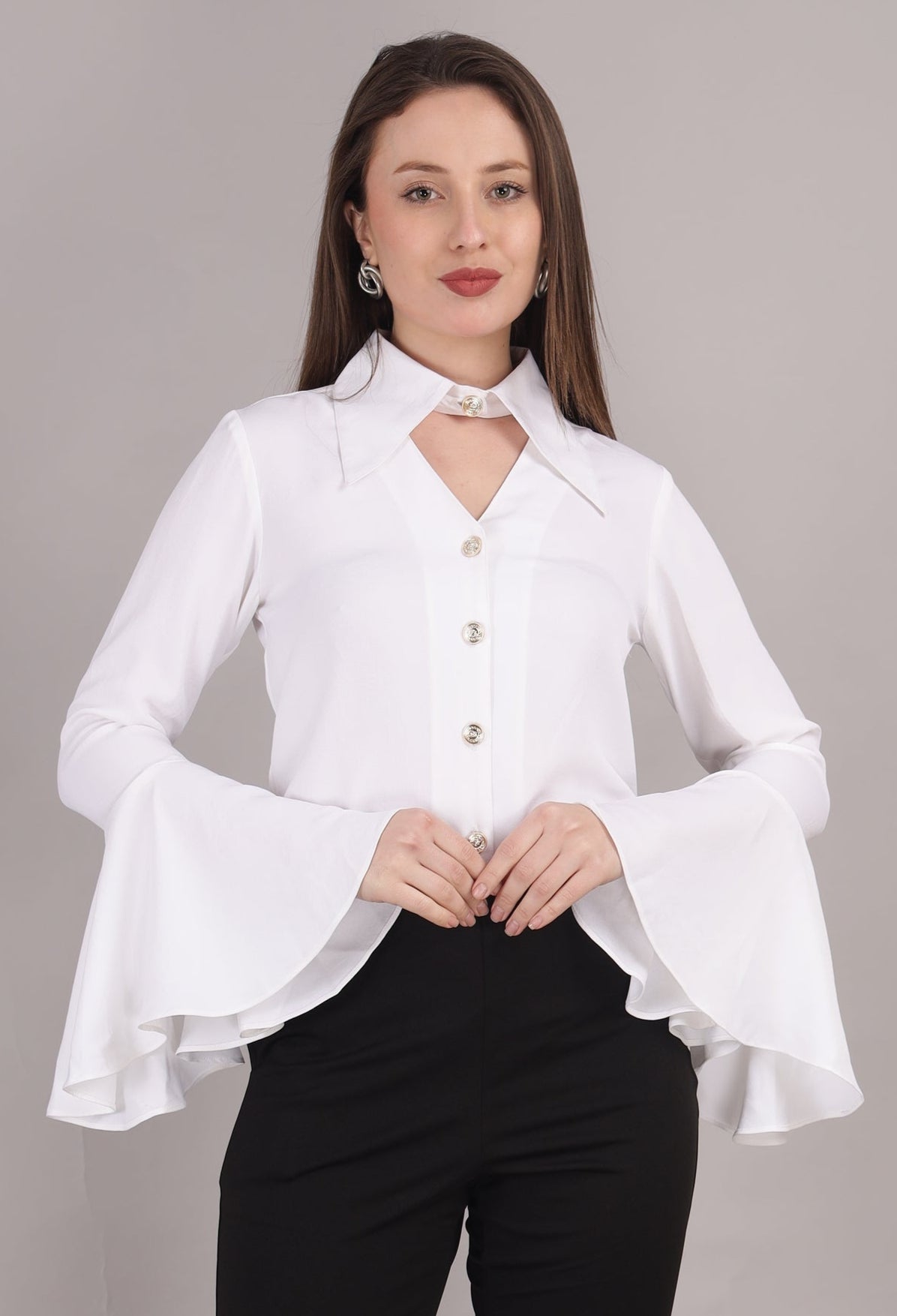 Designer neck Shirt