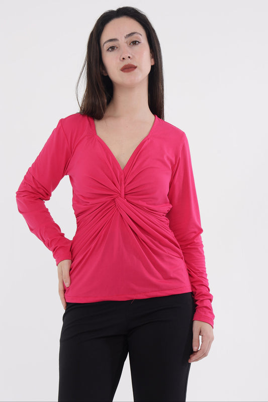 Beige/Pink Layer Top