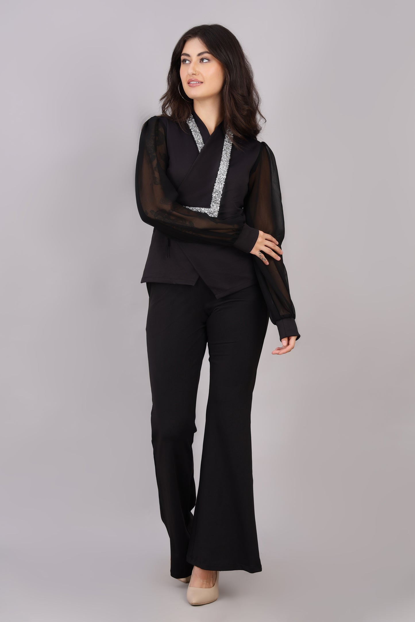 Black Katdana Top