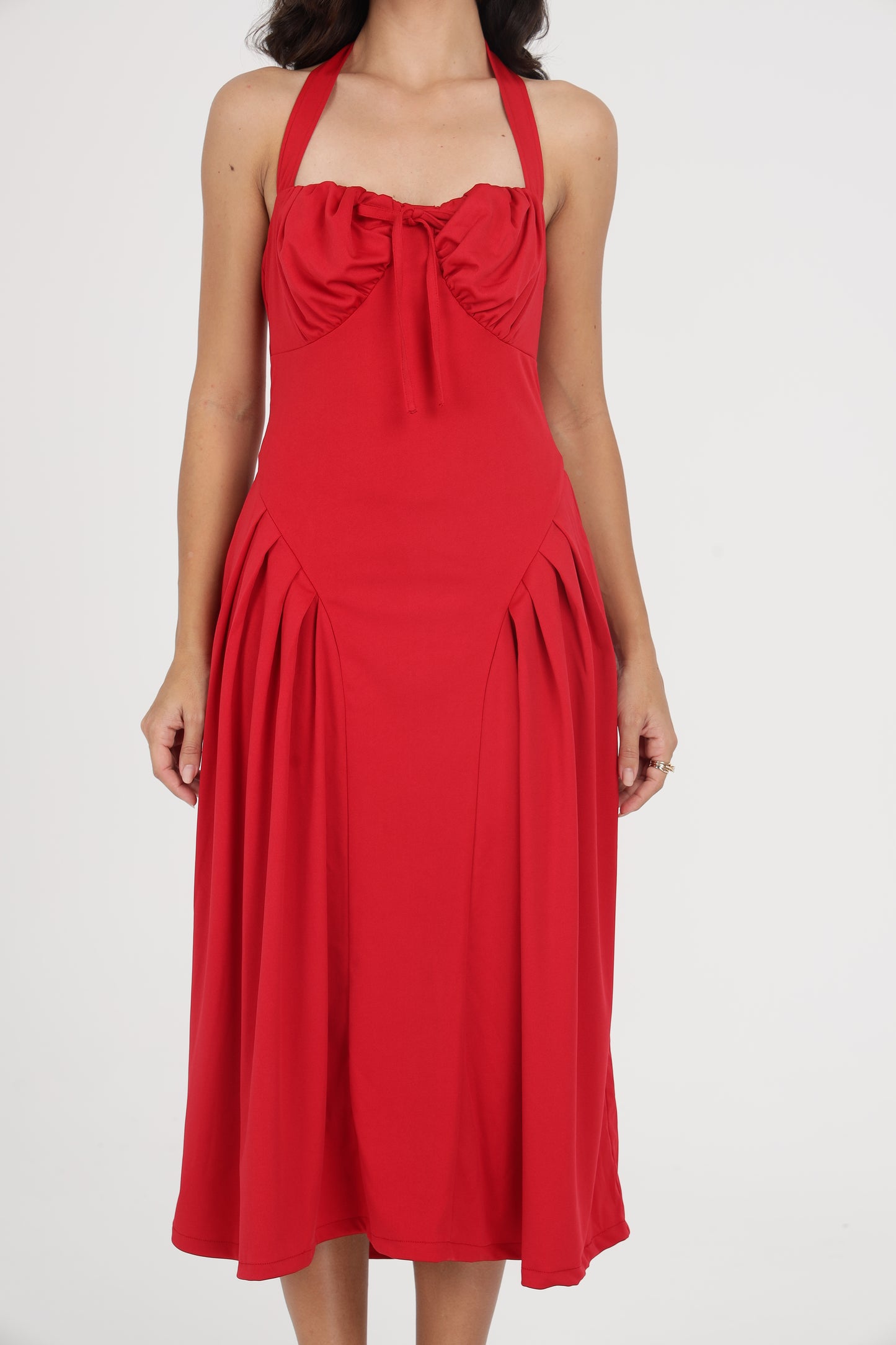 Red Flower Dress