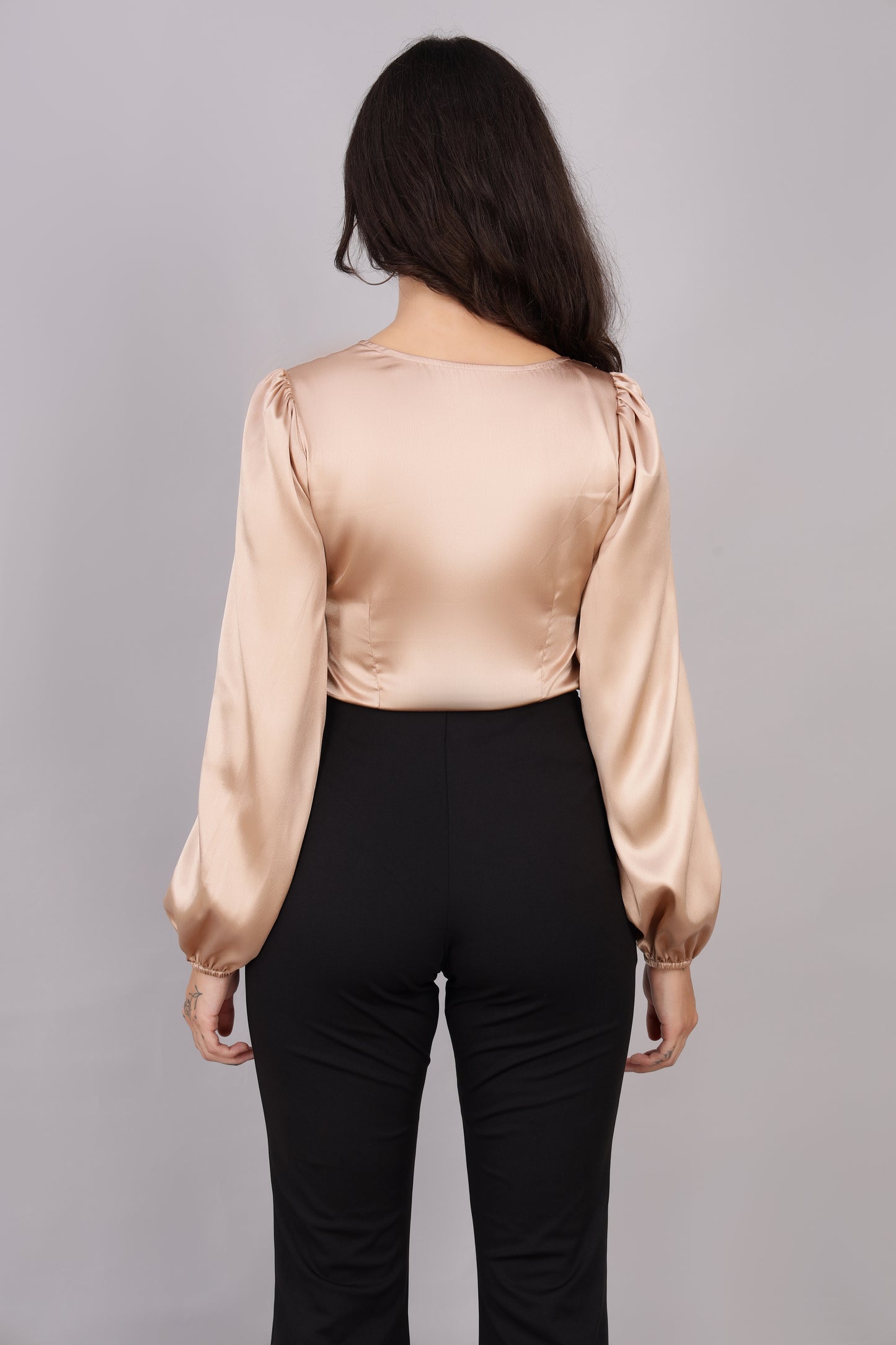 Champagne office shirt