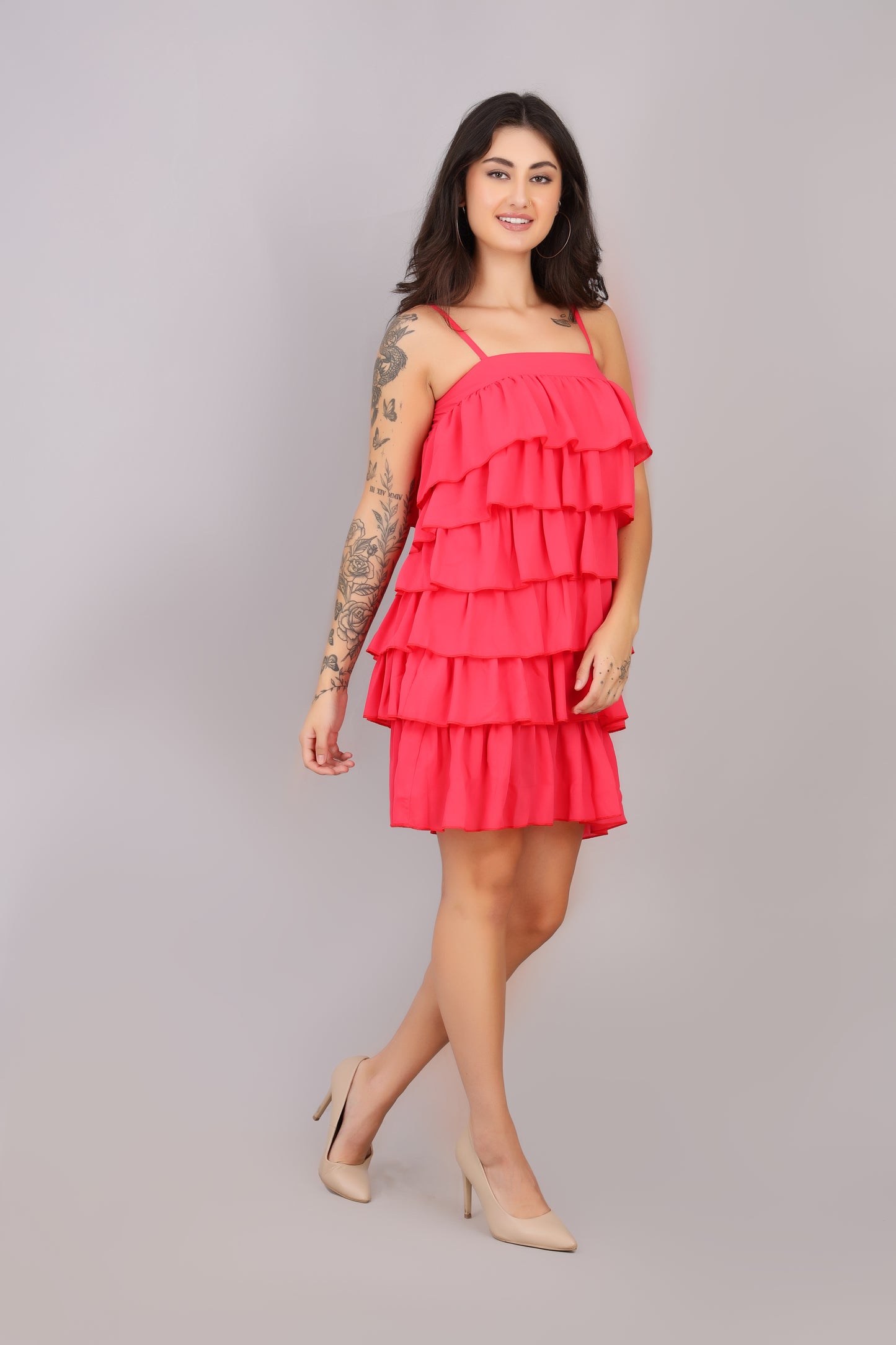 Pink Layer Dress