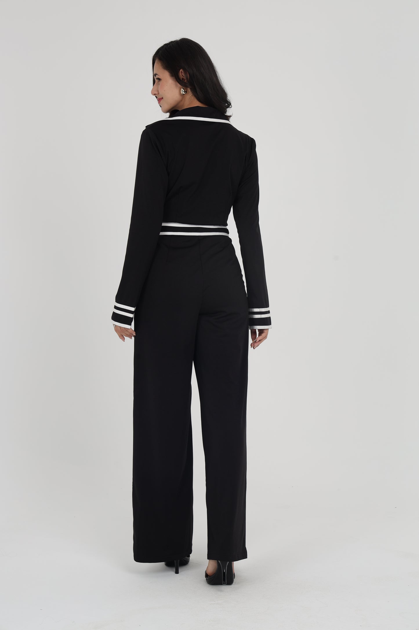 B&W Tailored Co-ord Set