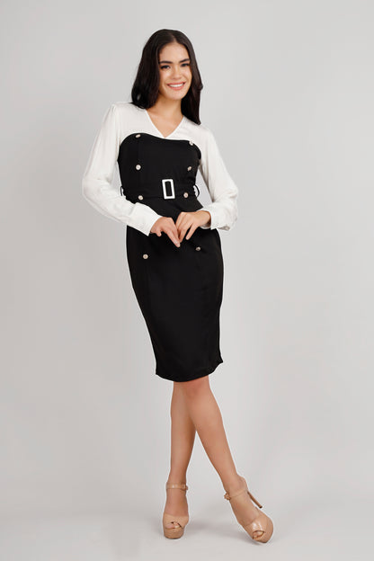 Black & White office dress