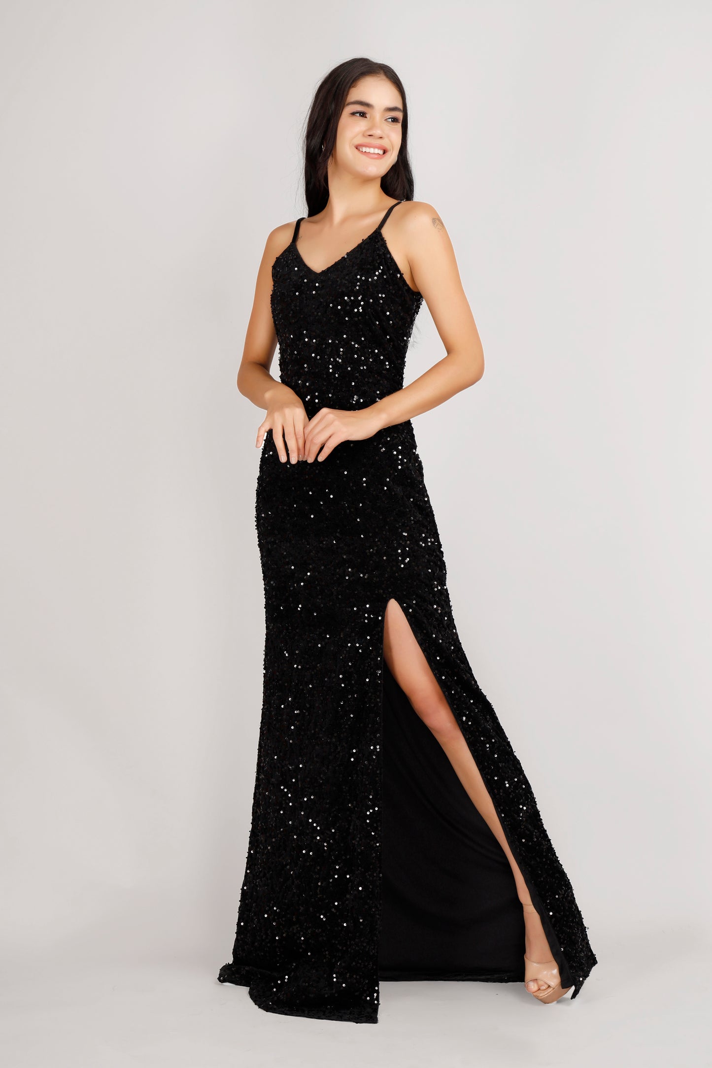 Black Cocktail Gown