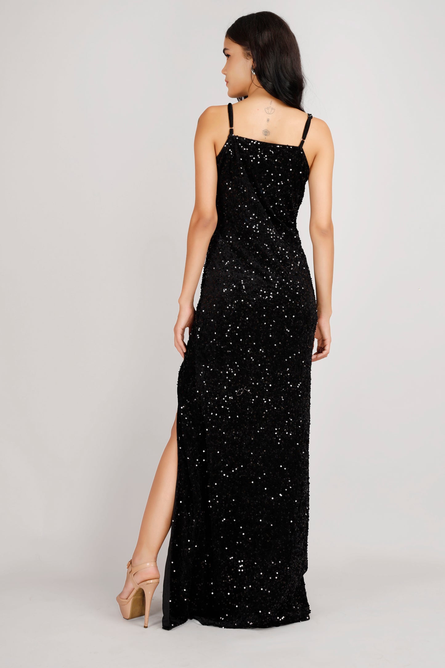 Black Cocktail Gown