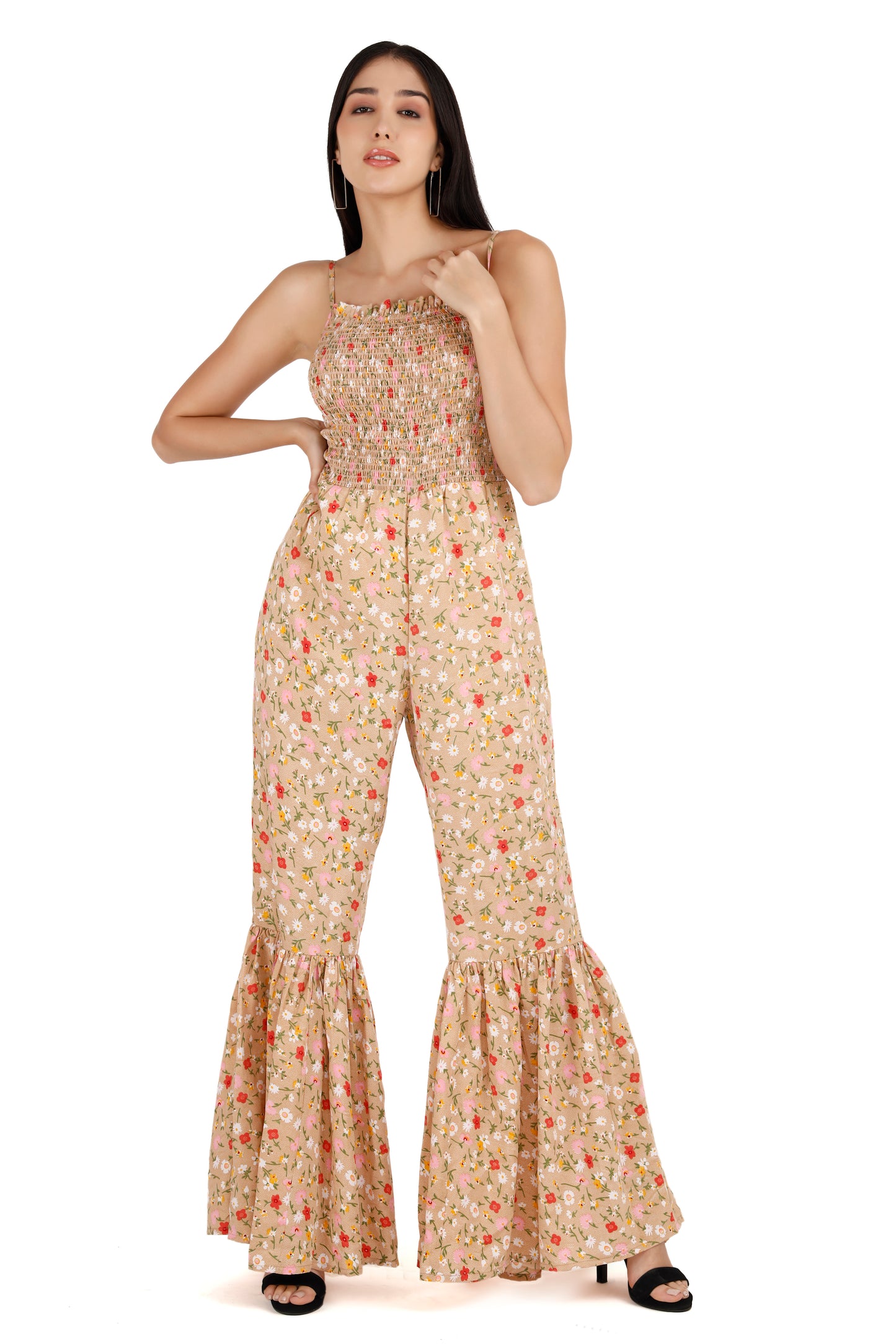 Floral Jumpsuit