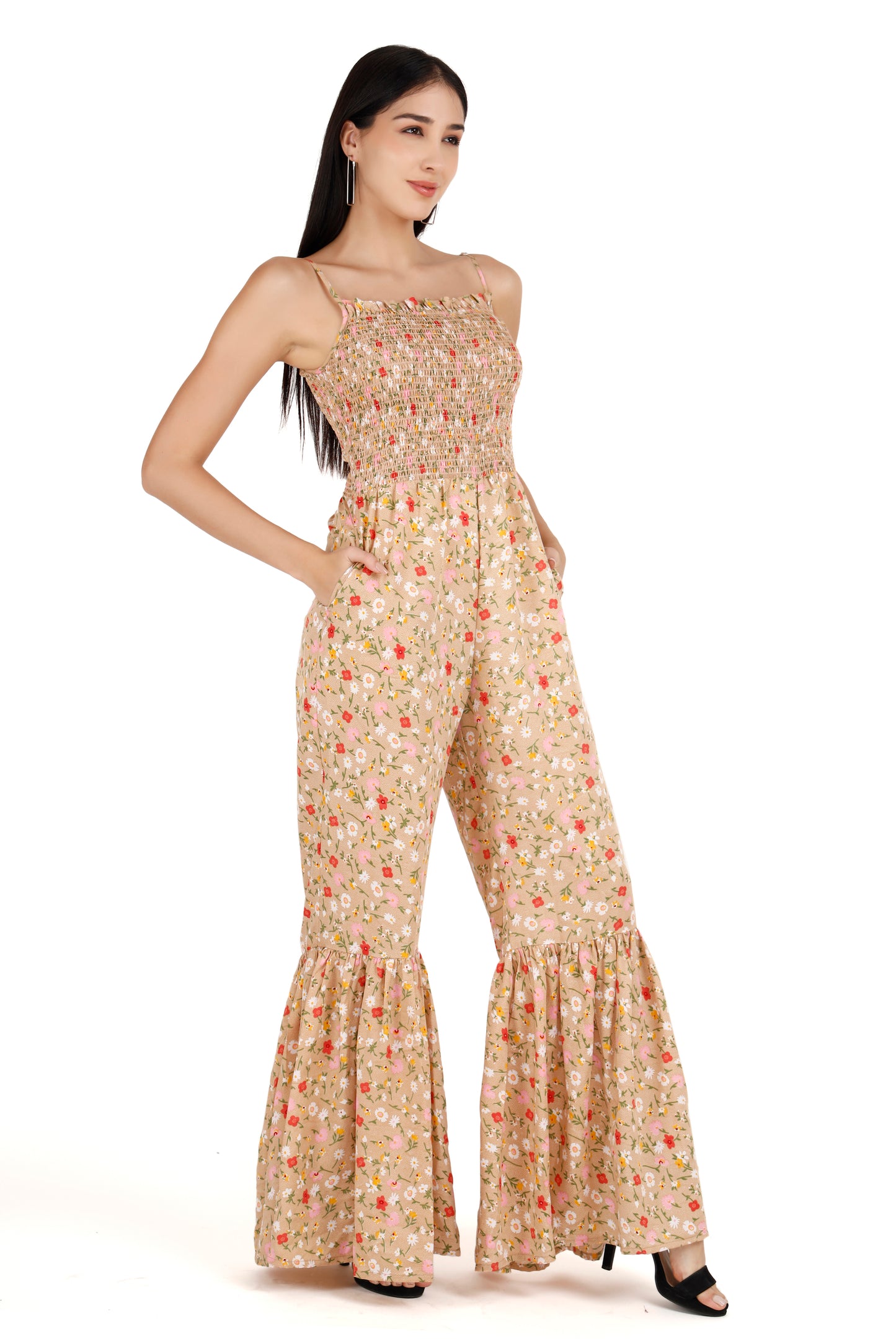 Floral Jumpsuit