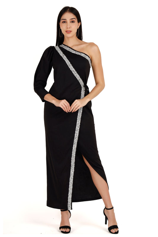 Black Katdana Lace Dress
