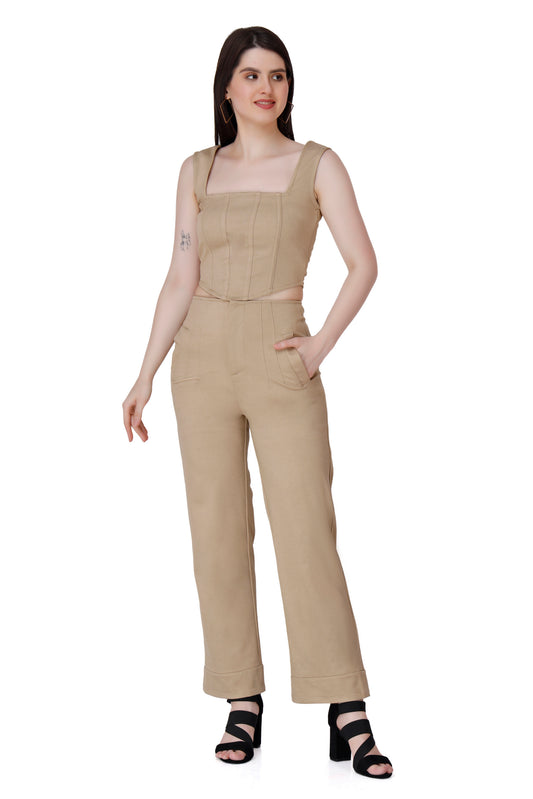 Beige Co-ord set