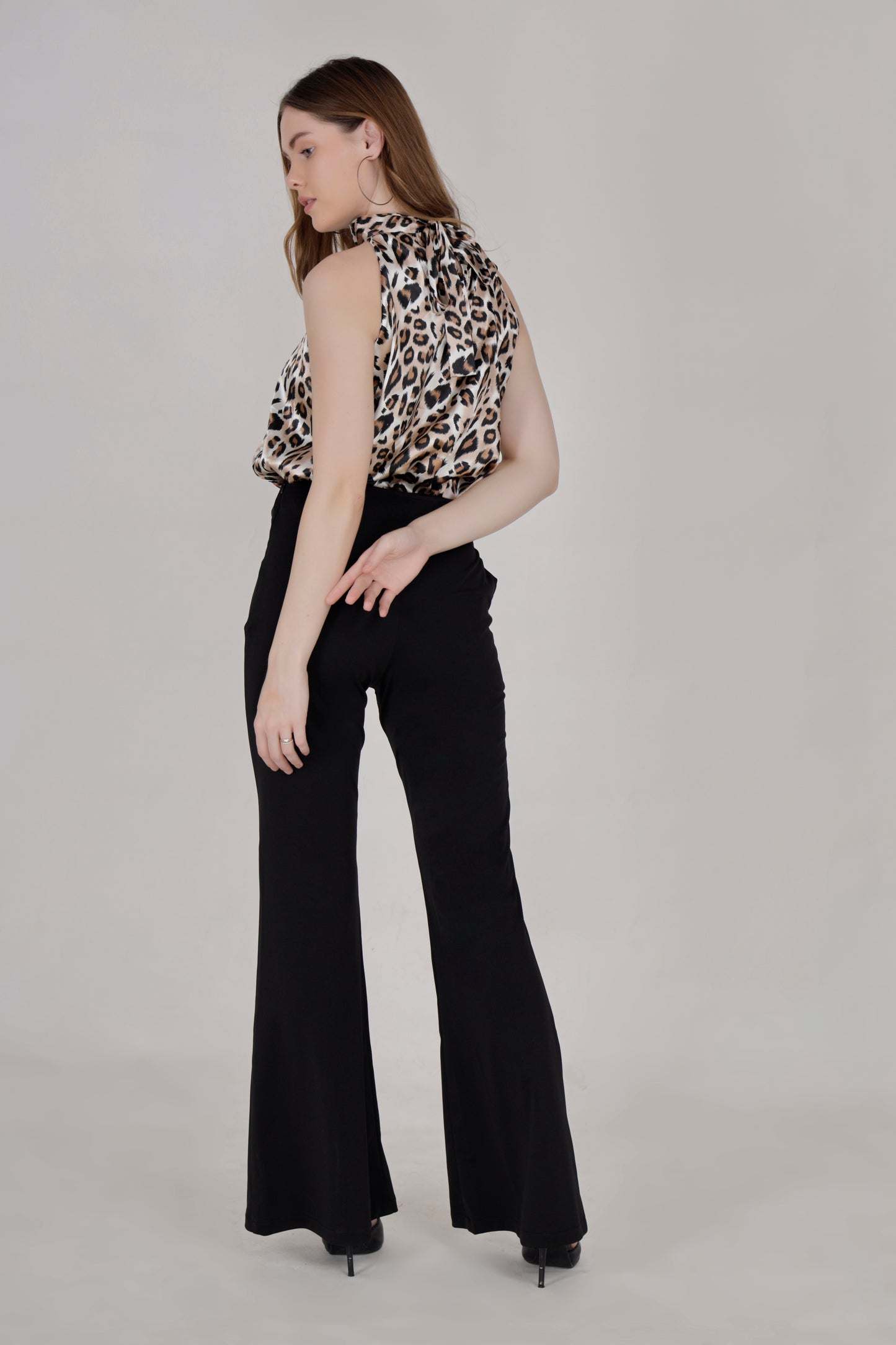 Animal print Halter neck top