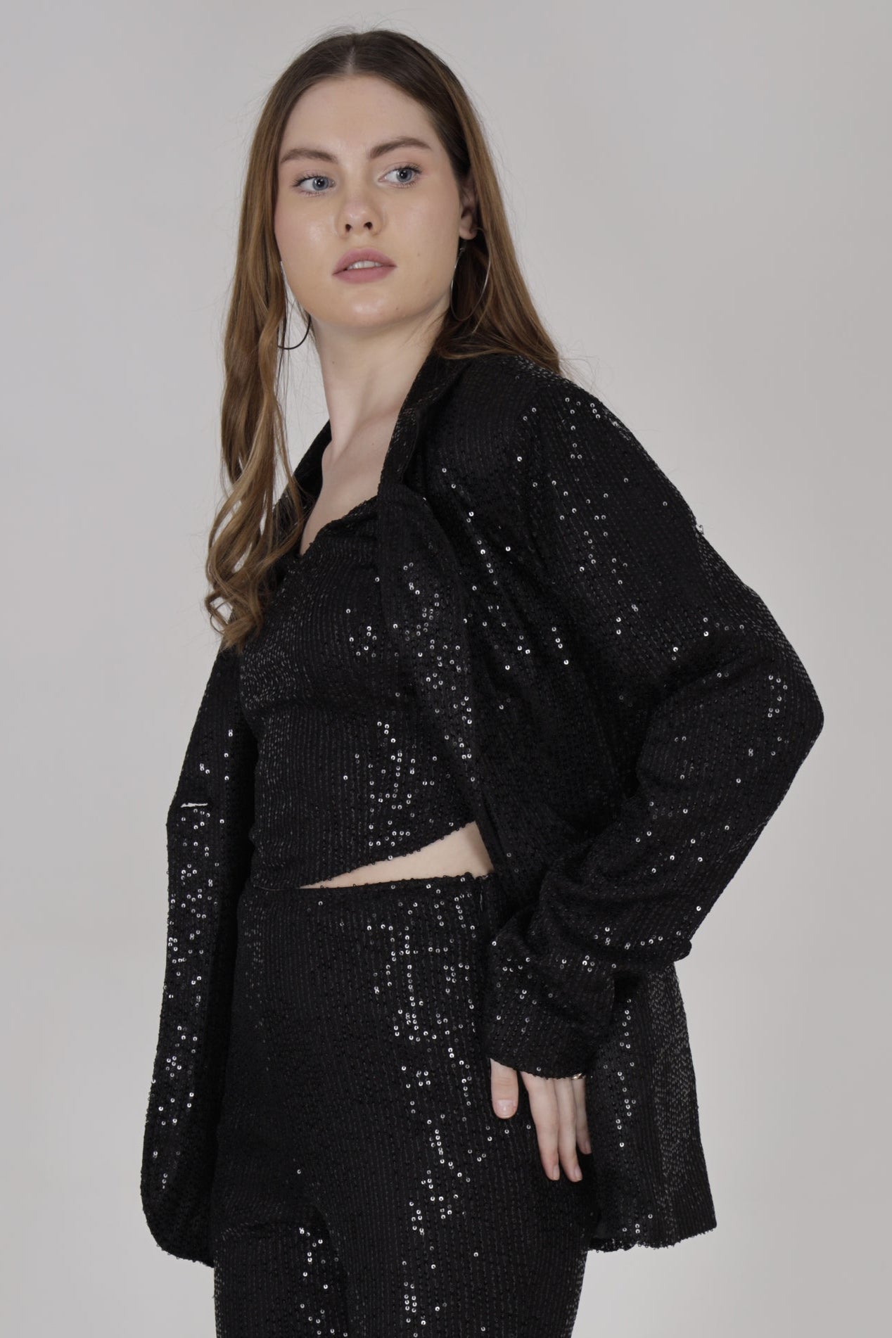 Black Sequin Jacket