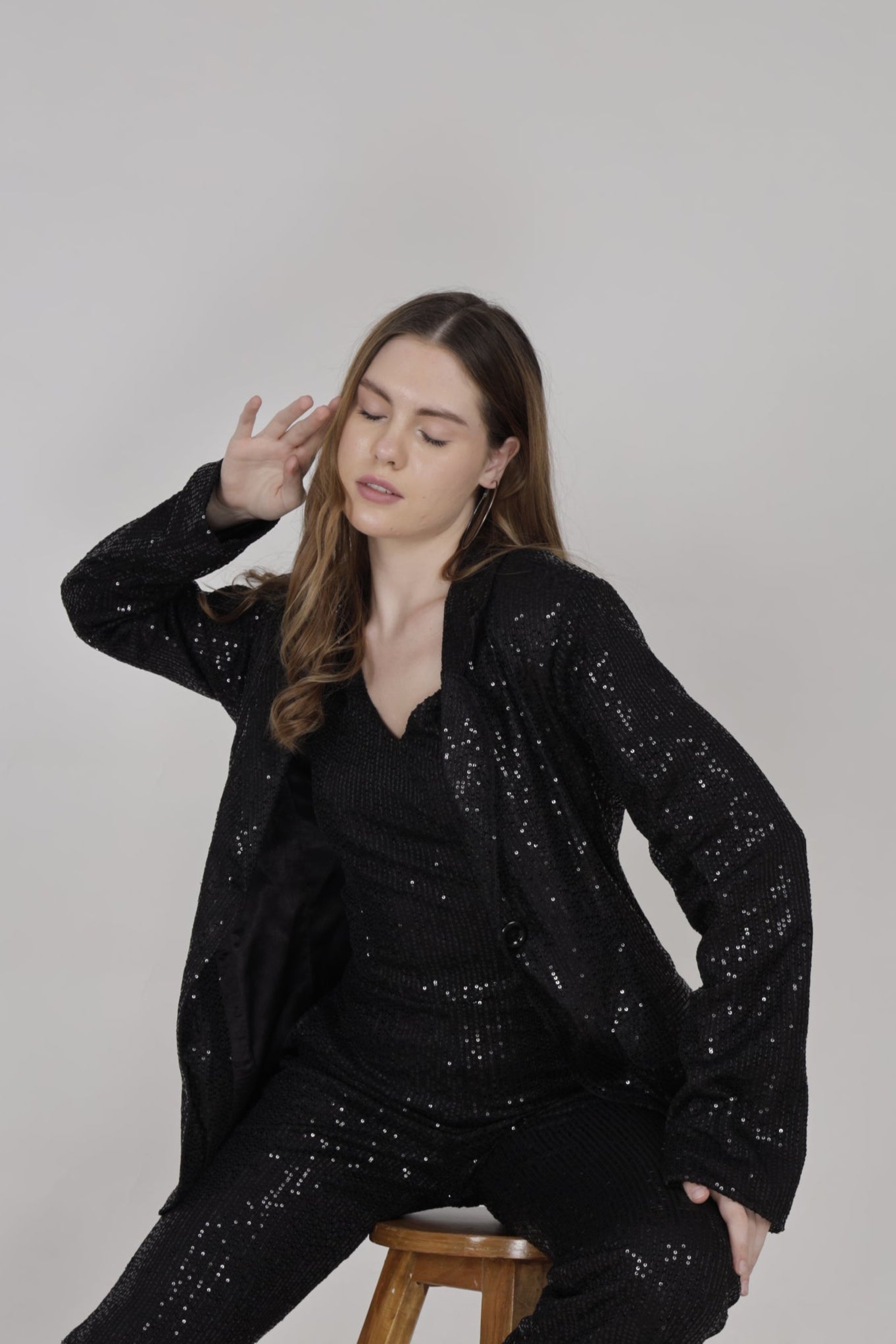 Black Sequin Jacket