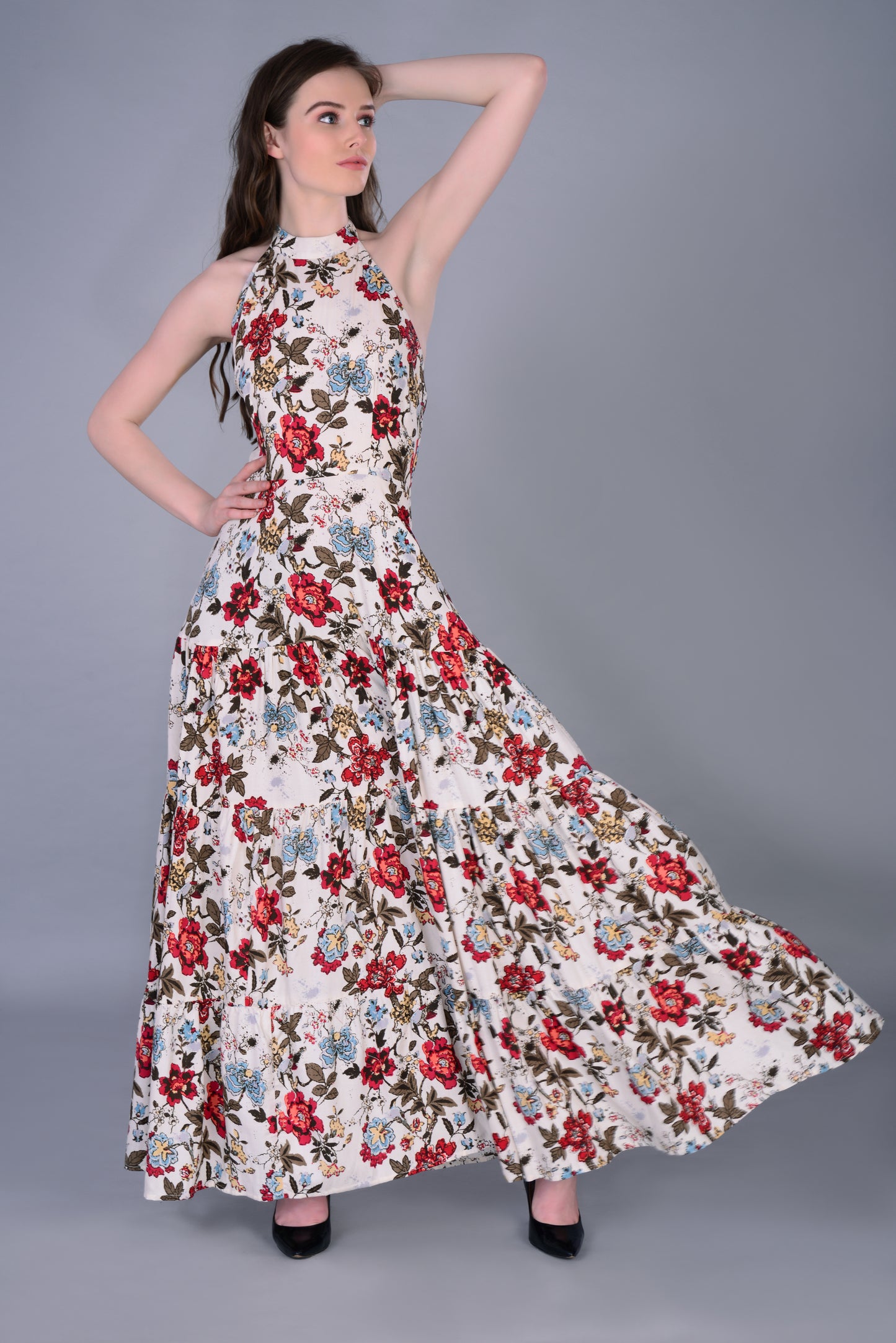 Backless Ivory dress