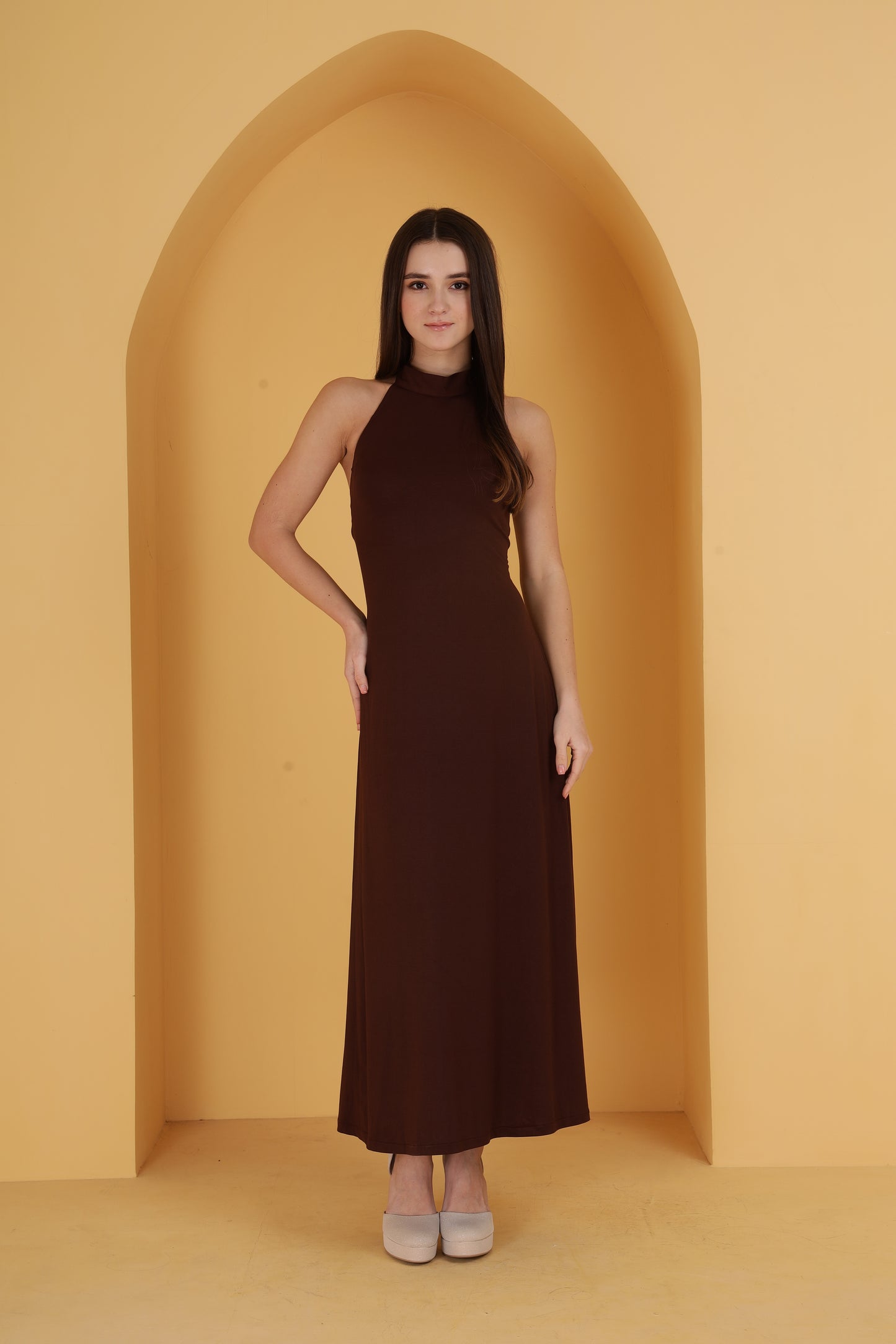 Brown Vintage dress