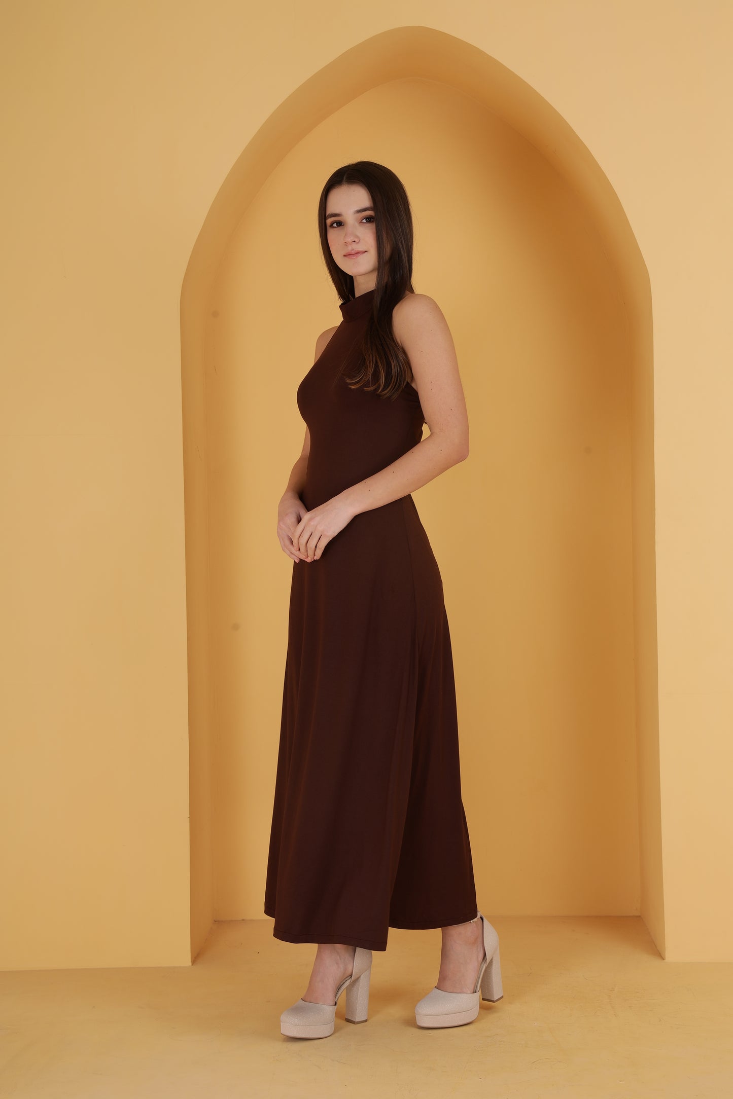 Brown Vintage dress