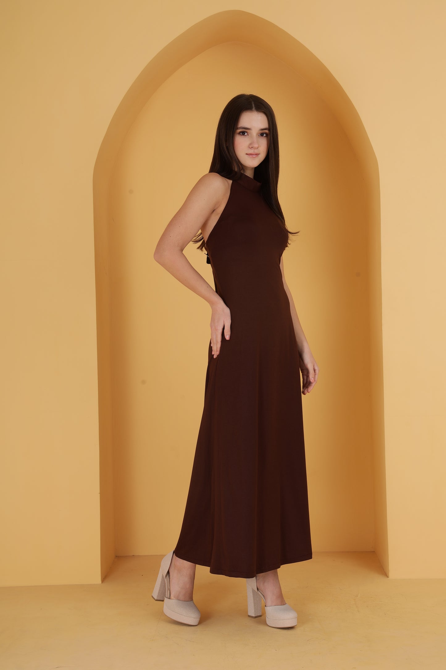 Brown Vintage dress