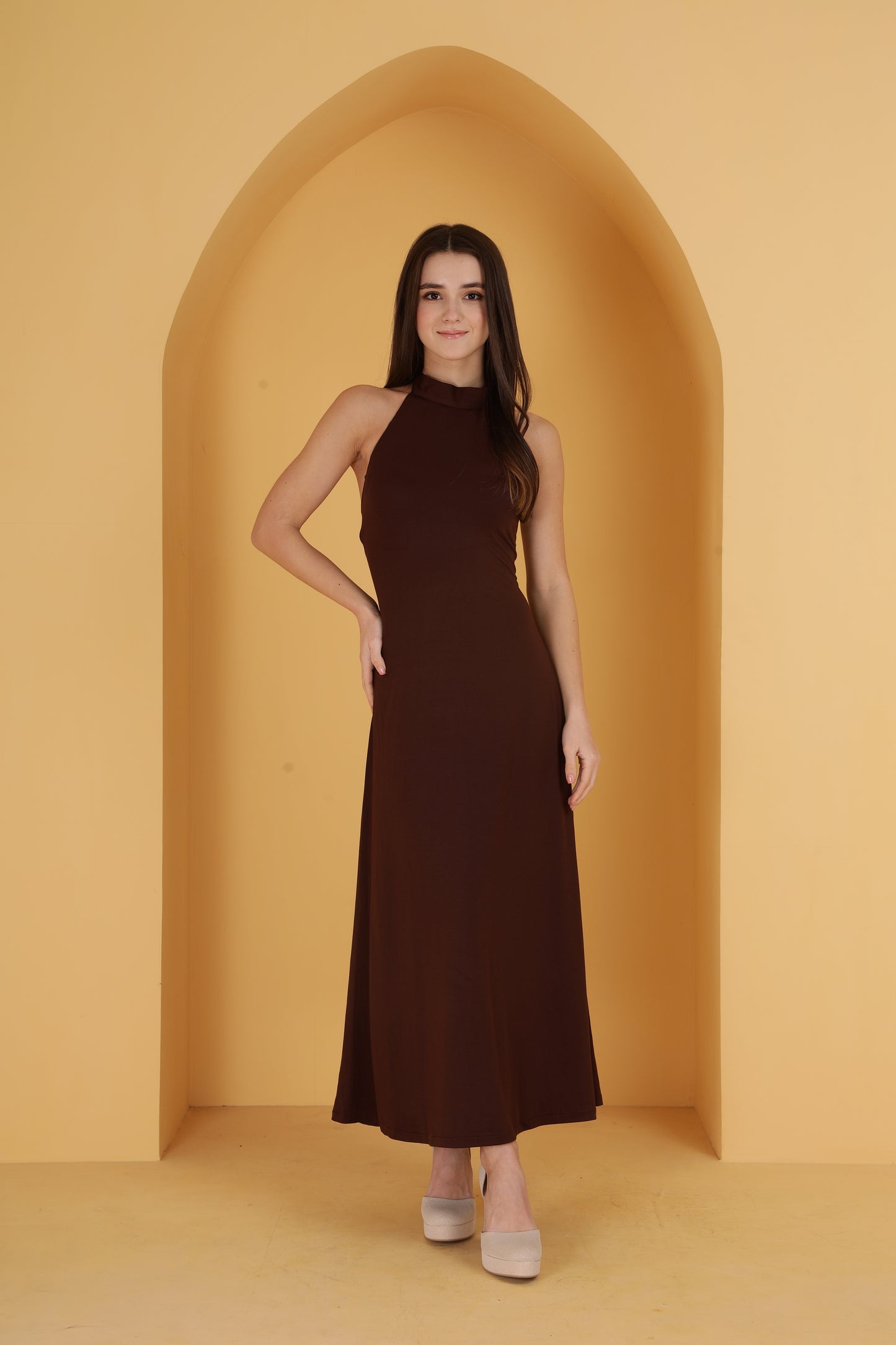 Brown Vintage dress