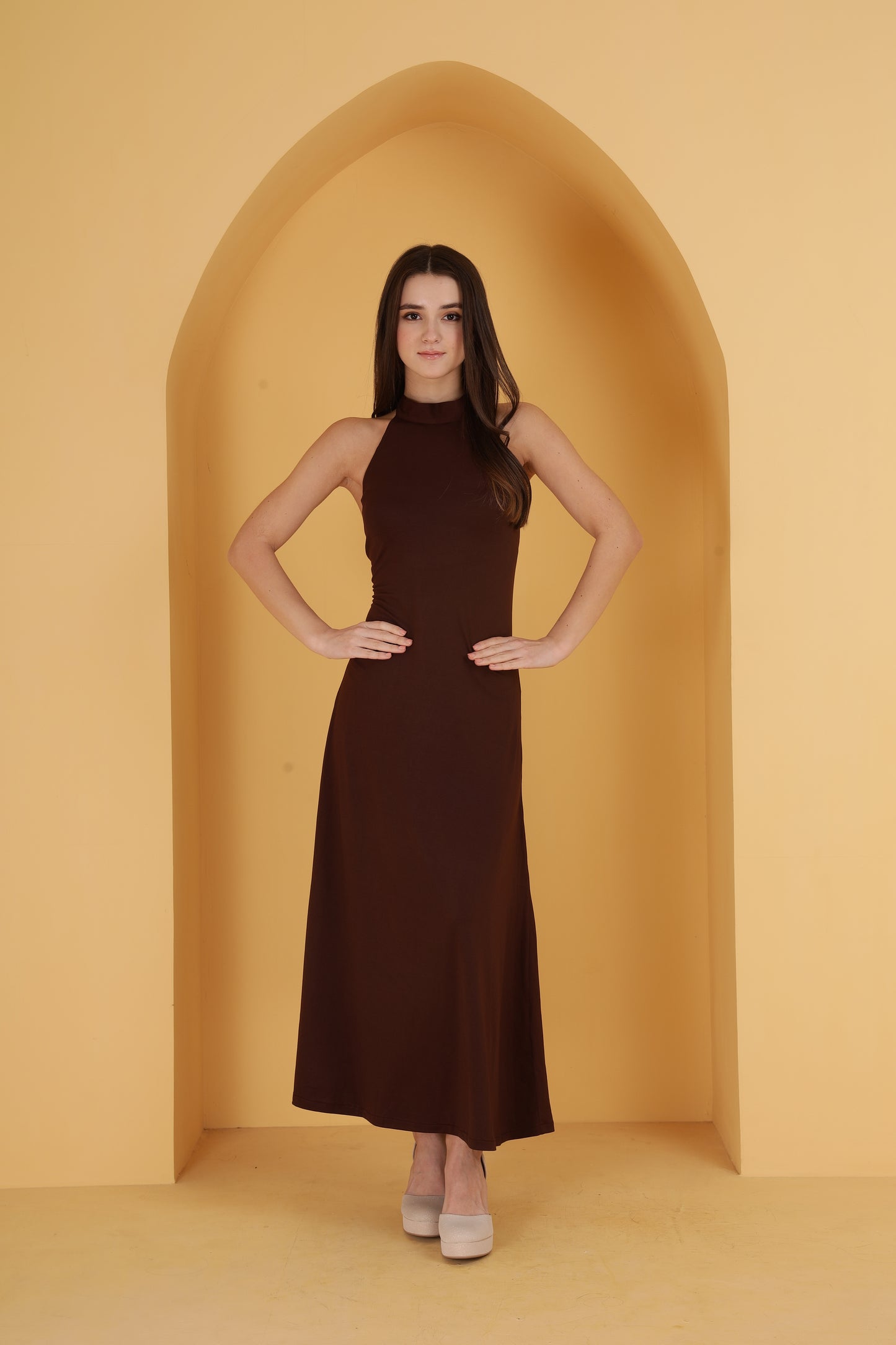 Brown Vintage dress