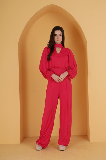Barbiecore Jumpsuit