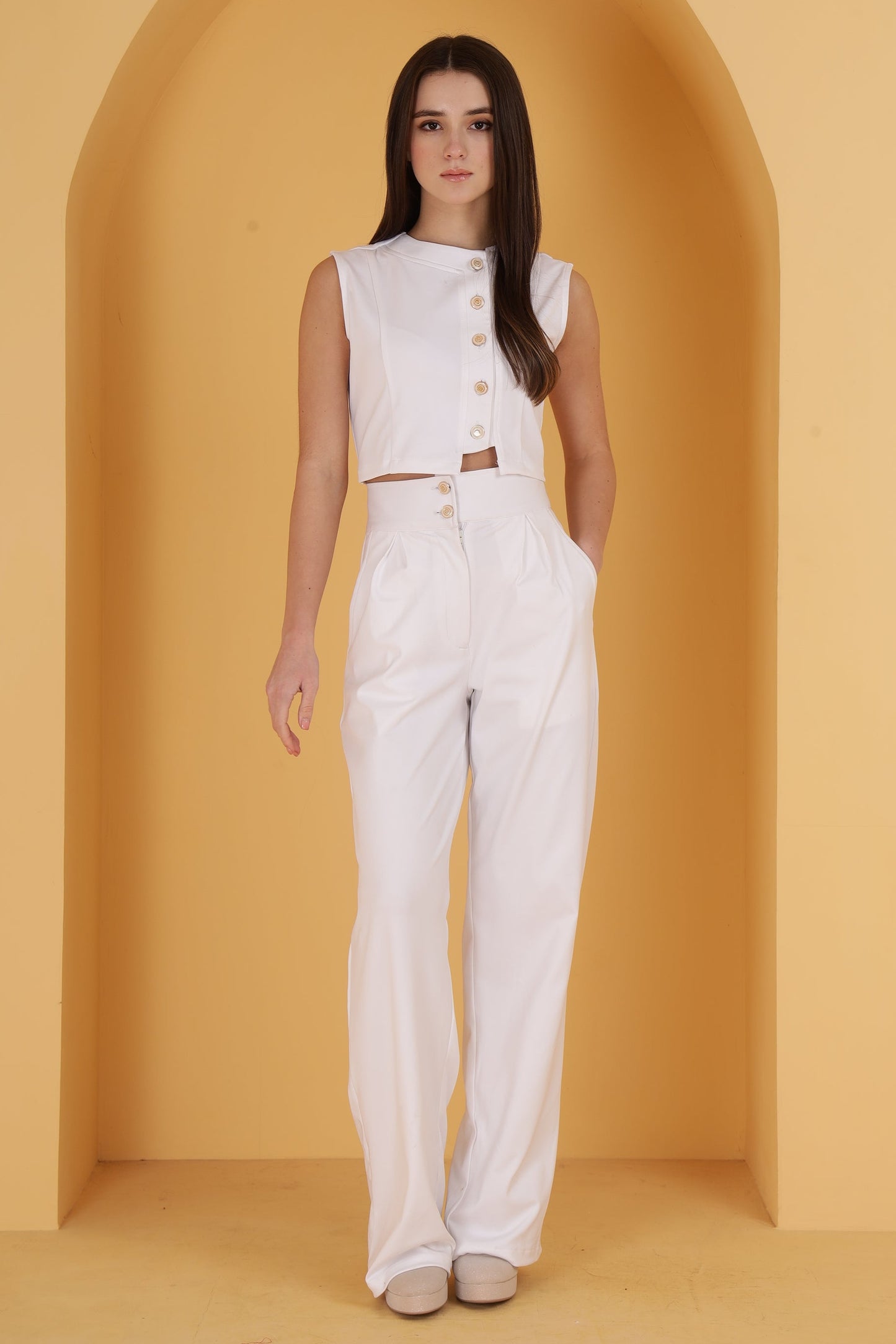 Pure Luxe white Co-ord set