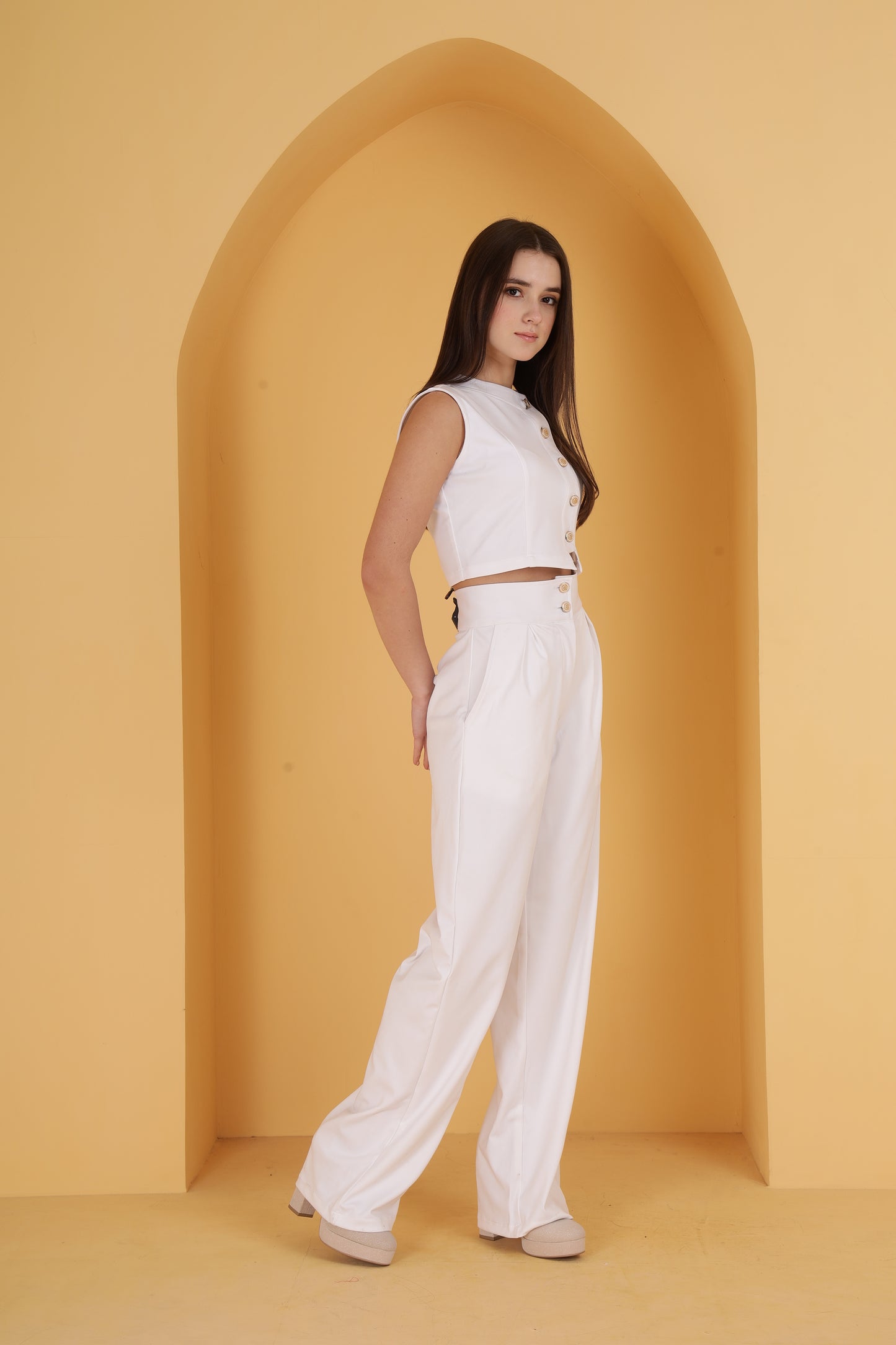 Pure Luxe white Co-ord set