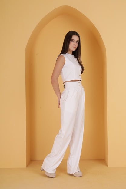 Pure Luxe white Co-ord set