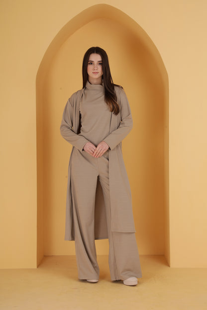 Rib 3 Piece co-ord set