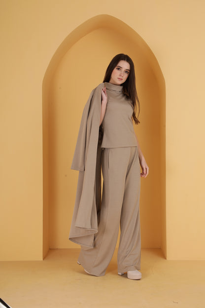 Rib 3 Piece co-ord set