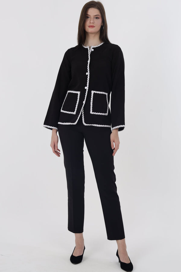 Black Lace Co-ord Set