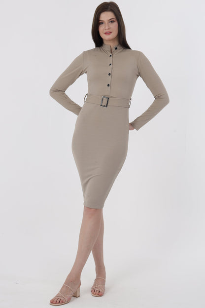 Rib Bodycon Dress