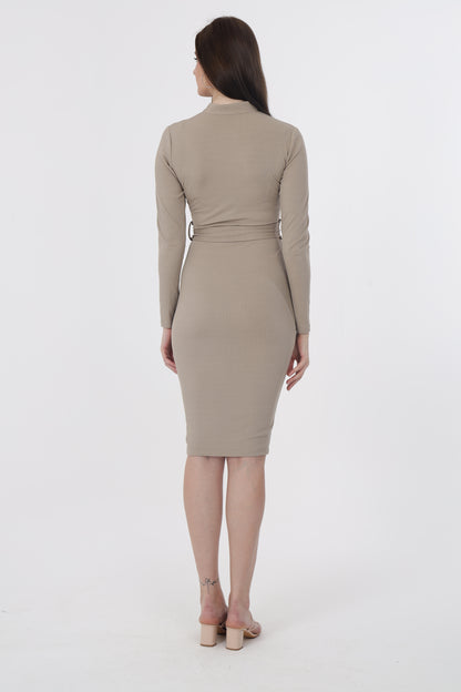 Rib Bodycon Dress