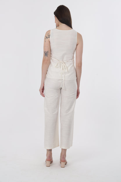 Chic White Co-ord Set