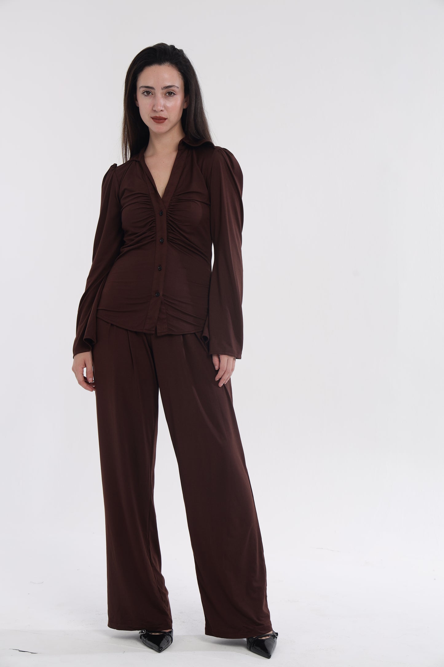 Brown chic co-ord set