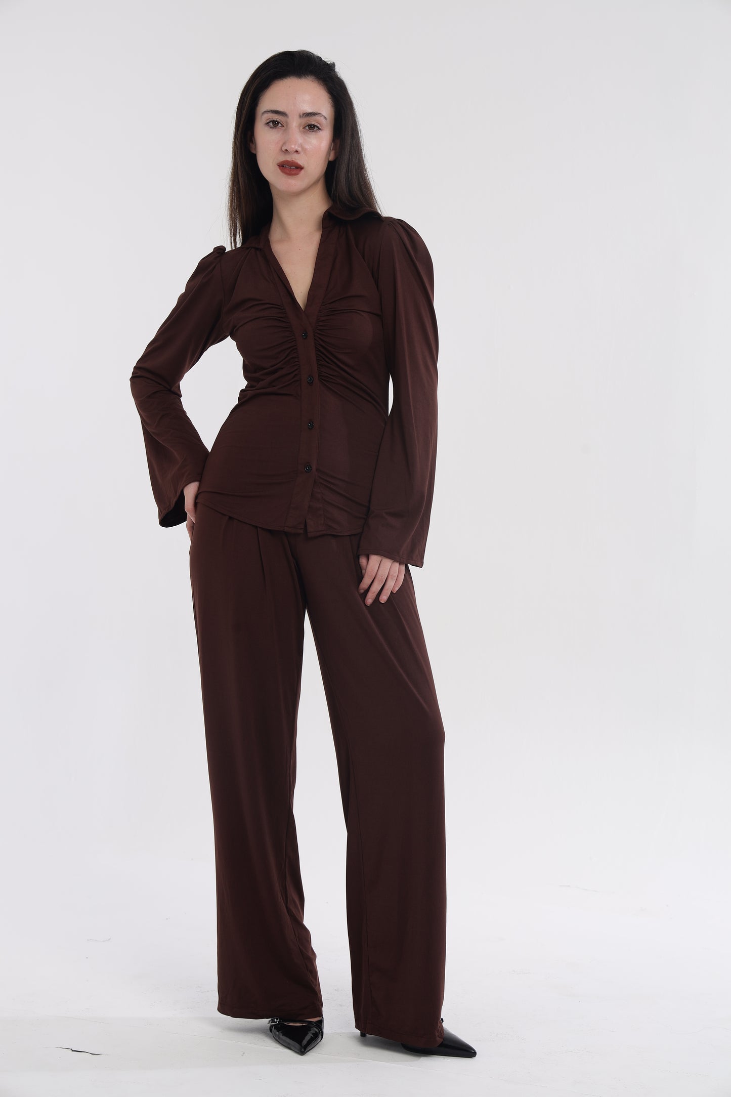 Brown chic co-ord set