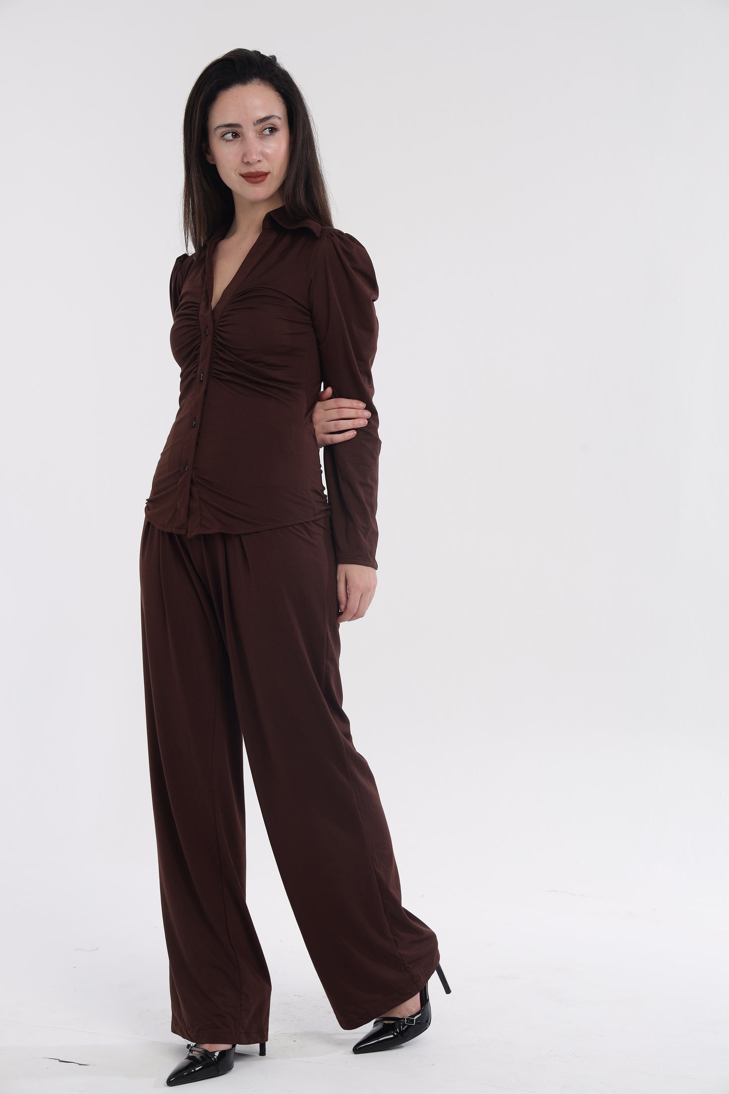 Brown chic co-ord set