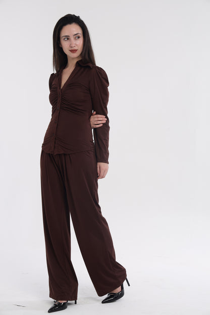 Brown chic co-ord set