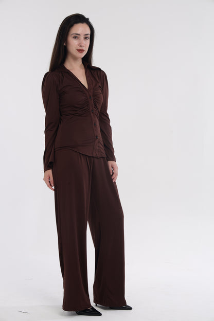 Brown chic co-ord set