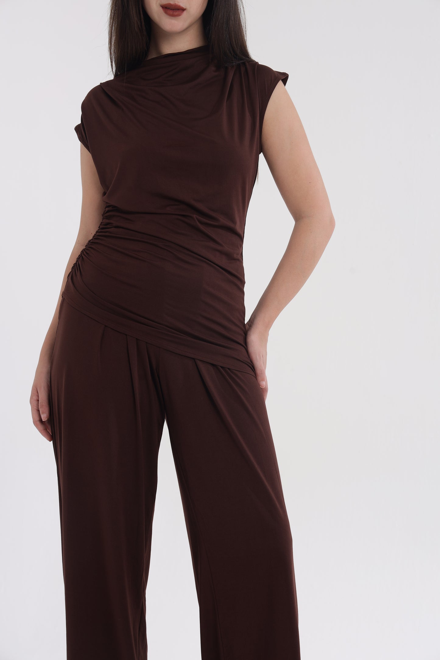 Brown chic co-ord set type 2