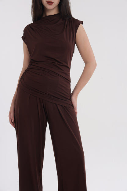 Brown chic co-ord set type 2