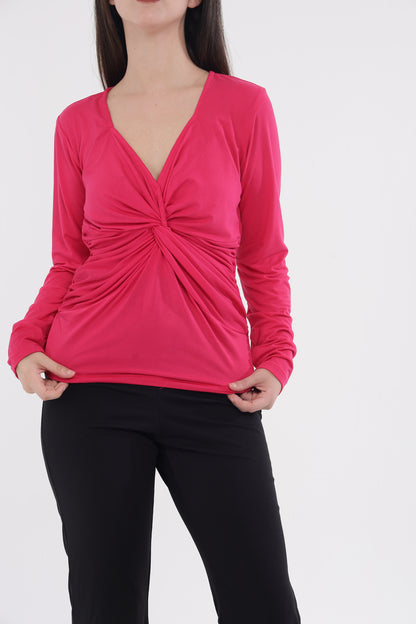 Beige/Pink Layer Top