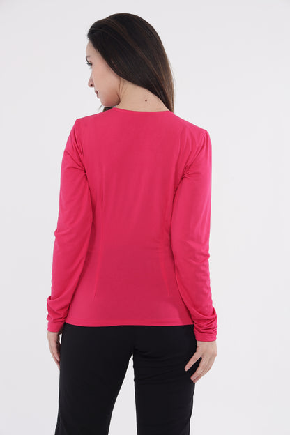 Beige/Pink Layer Top