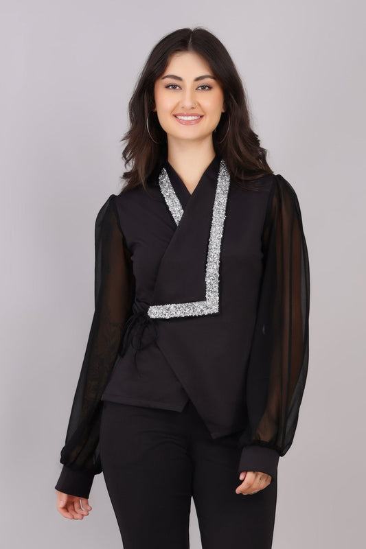 Black Katdana Top