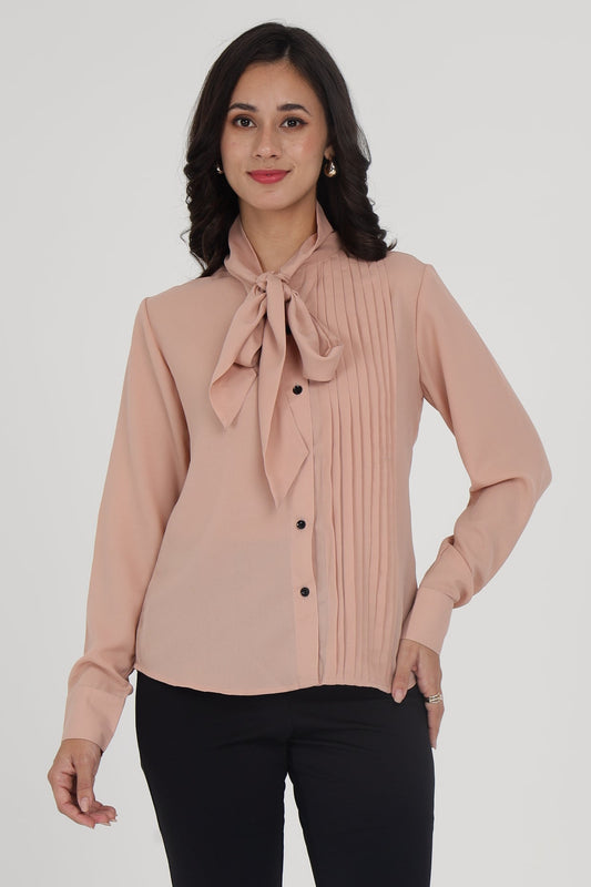 Beige Business Shirt