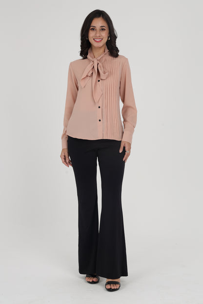 Beige Business Shirt