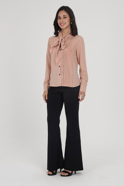 Beige Business Shirt
