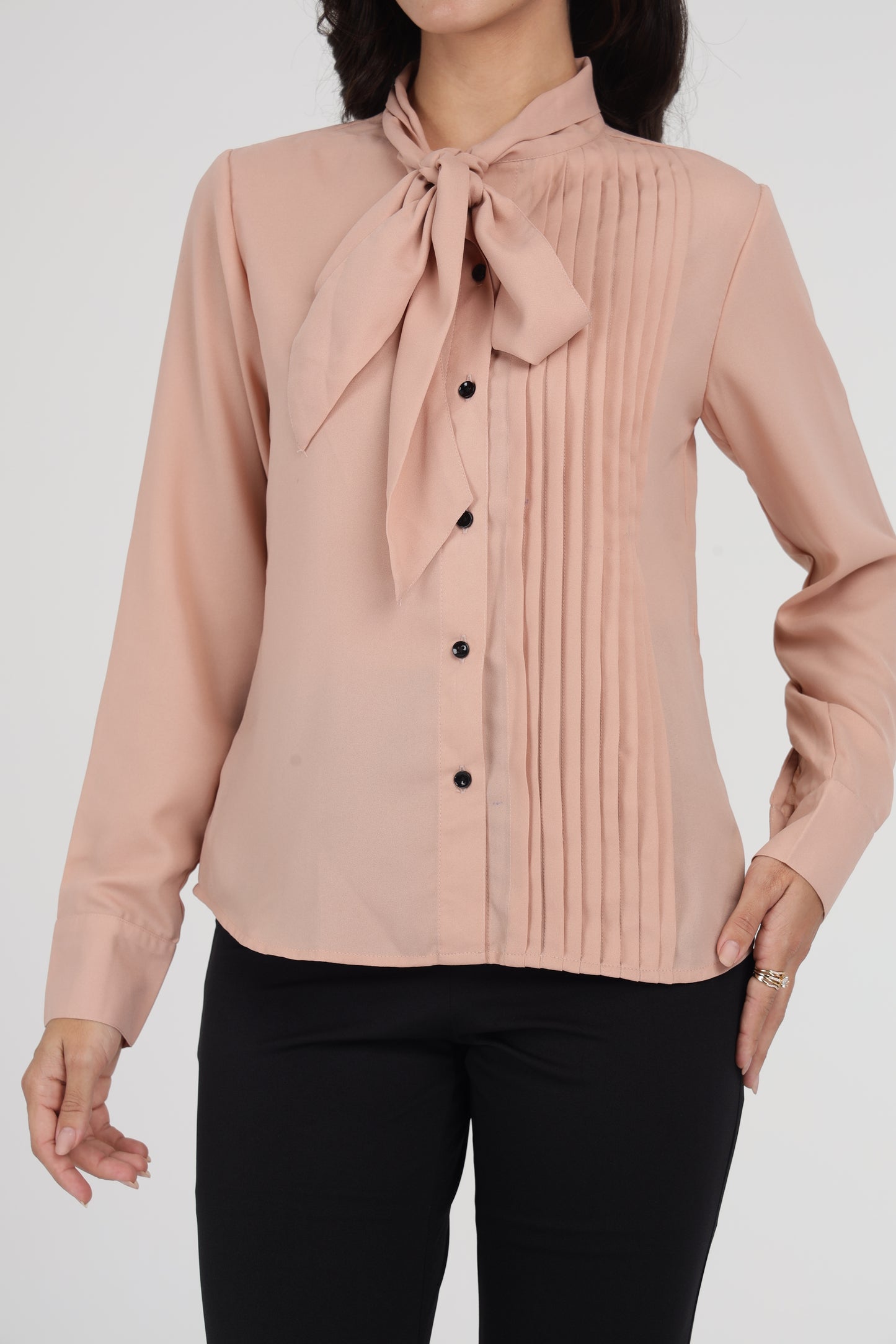 Beige Business Shirt