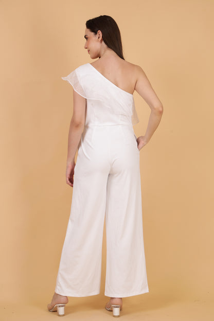 Organze Off Shoulder Jumpsuit