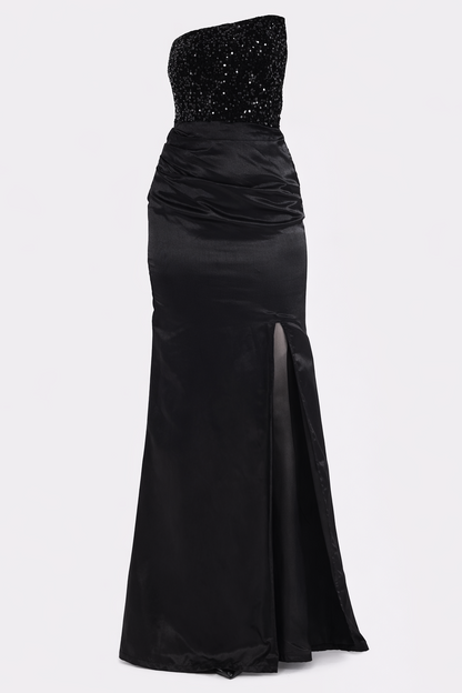 Sequin Satin cocktail dress