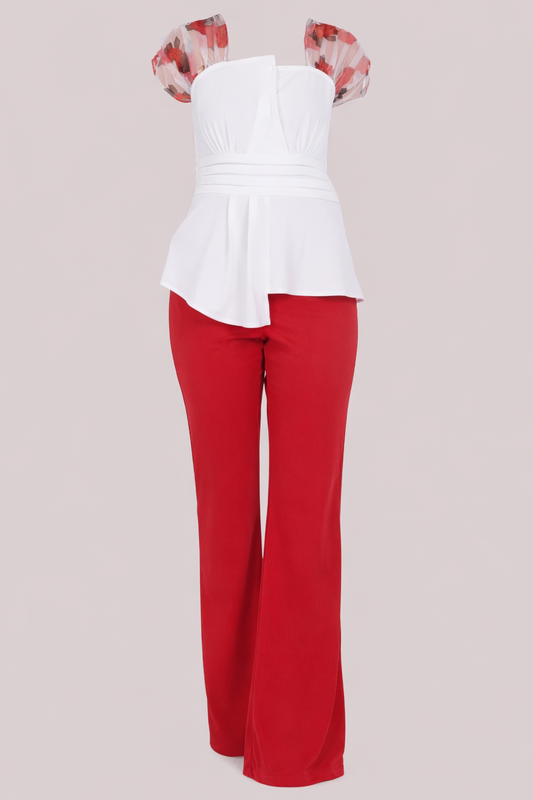 White Rose Co-ord Set